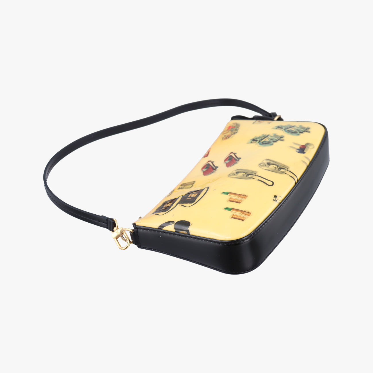 Pre-owned Louis Vuitton Pochette Accessoires Sticker White×multi Vernis M90928 handbag | stylenewstar