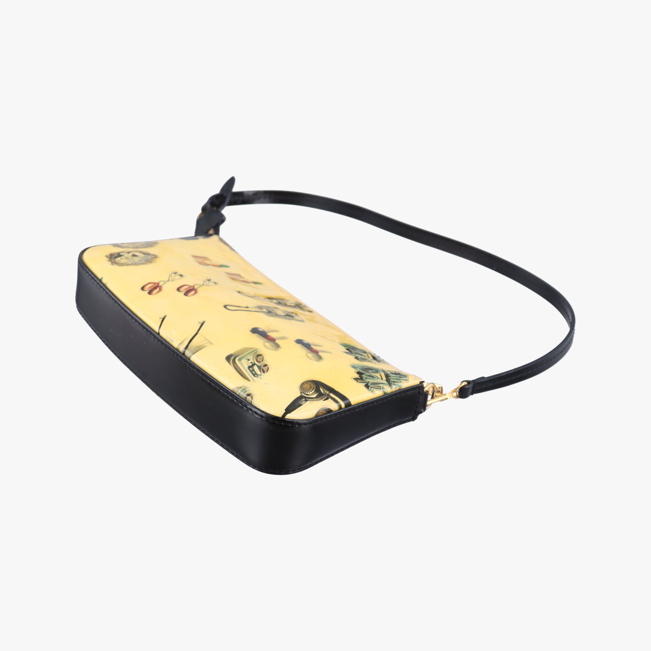 Pre-owned Louis Vuitton Pochette Accessoires Sticker White×multi Vernis M90928 handbag | stylenewstar