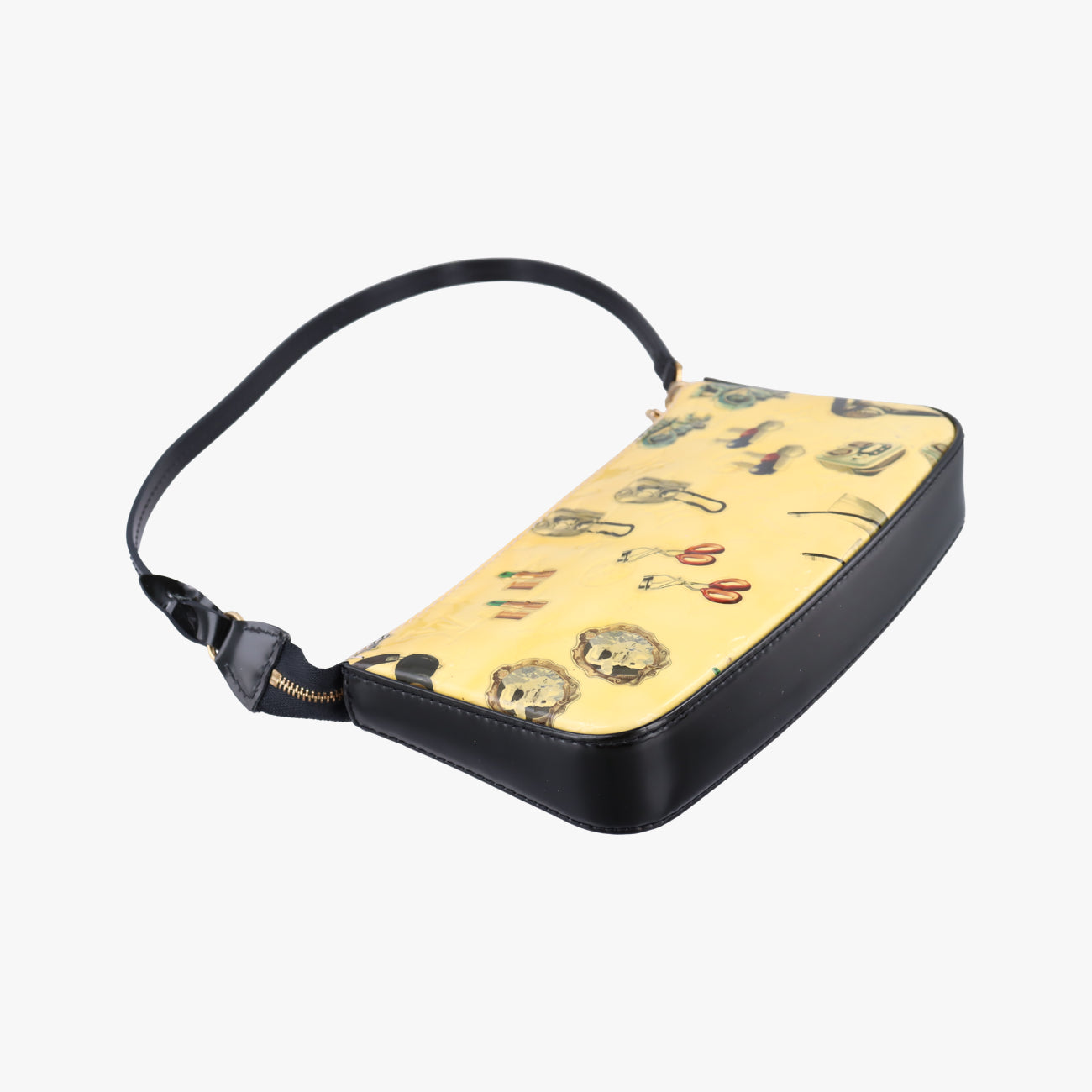 Pre-owned Louis Vuitton Pochette Accessoires Sticker White×multi Vernis M90928 handbag | stylenewstar