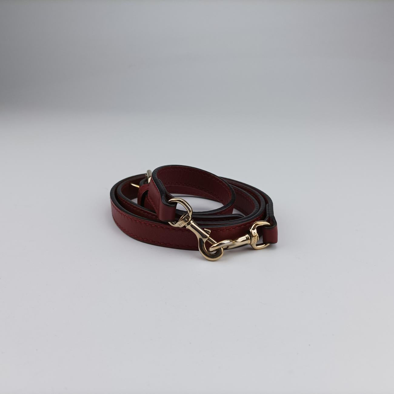 Pre-owned Gucci Microguccissima Red Leather 449654 shoulderbag | stylenewstar