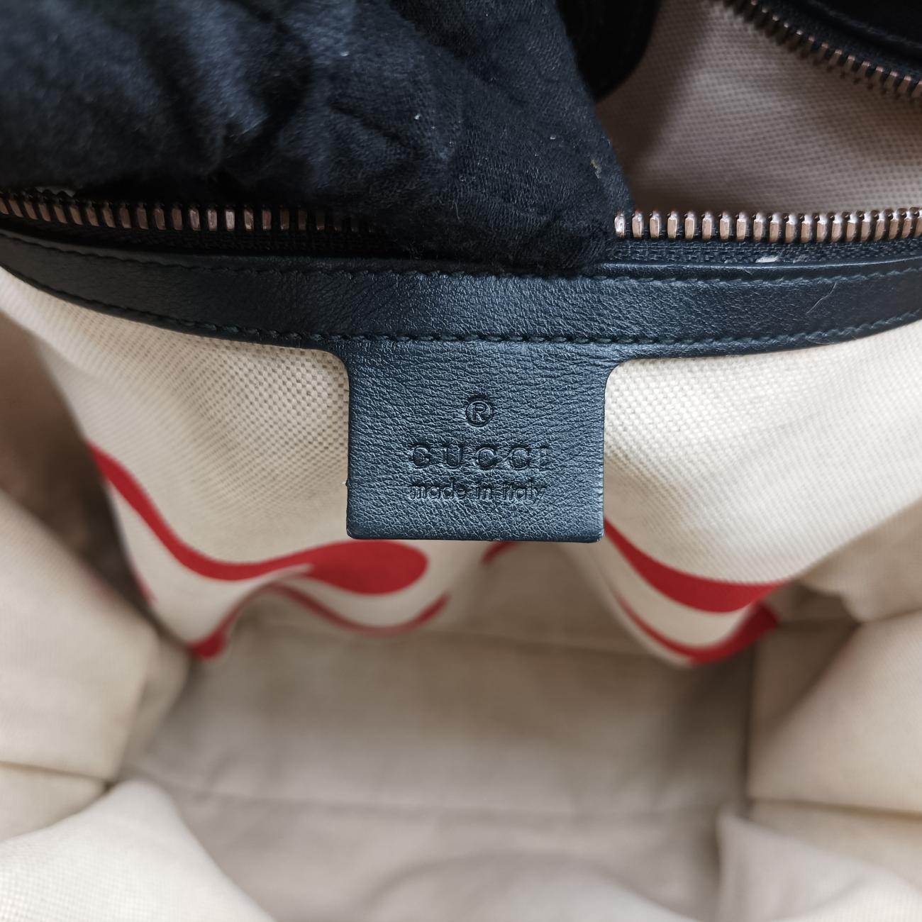 Pre-owned Gucci GG Supreme Bee Brown×Multicolour PVC coated canvas 450950 shoulderbag | stylenewstar