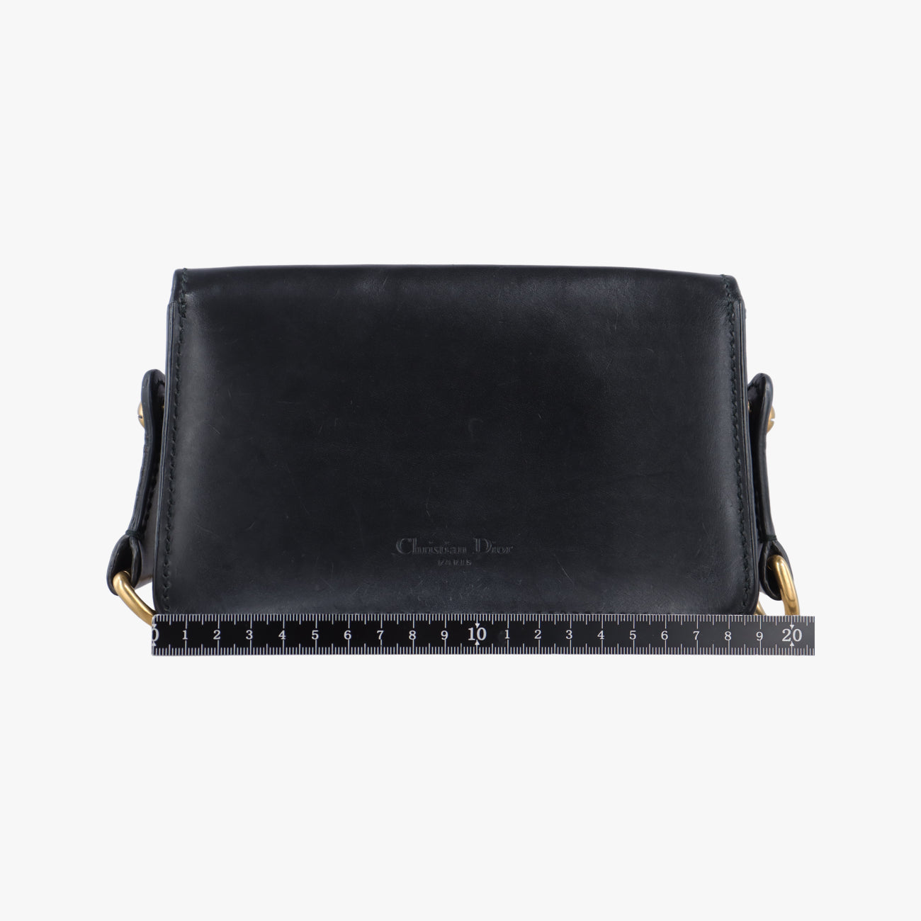 Secondhand Christian Dior Mini D-Bee Black Leather  shoulderbag | stylenewstar