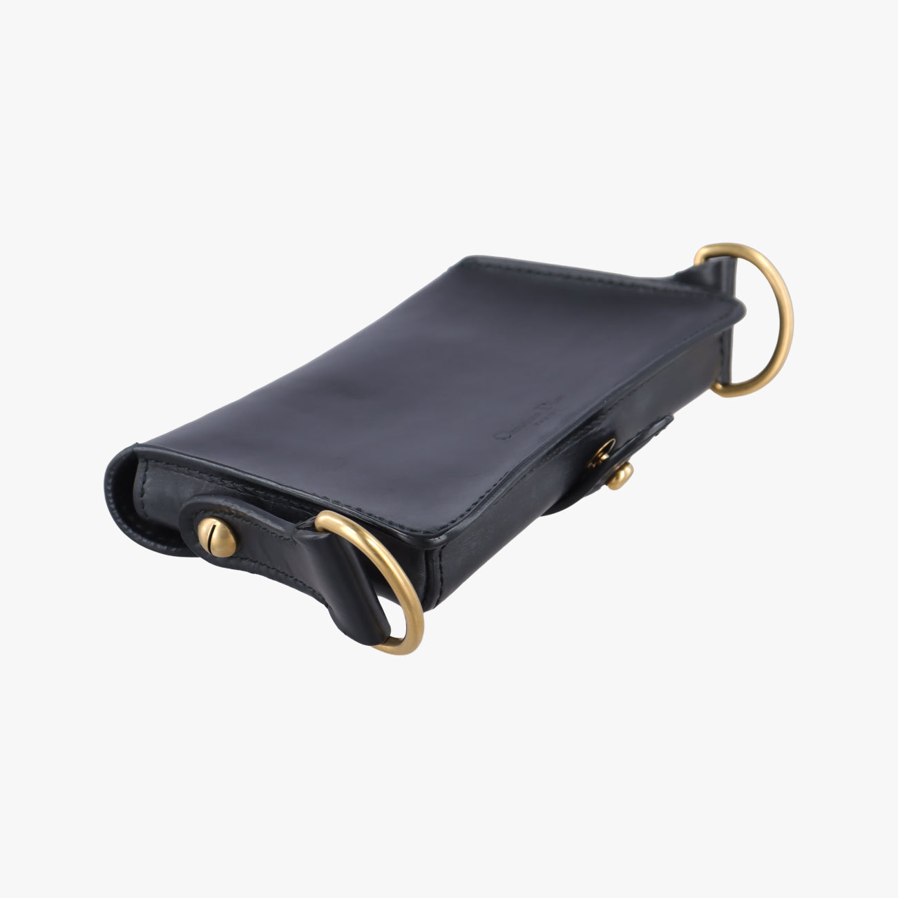 Secondhand Christian Dior Mini D-Bee Black Leather  shoulderbag | stylenewstar