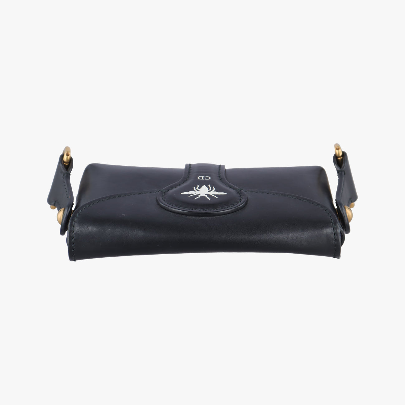 Secondhand Christian Dior Mini D-Bee Black Leather  shoulderbag | stylenewstar