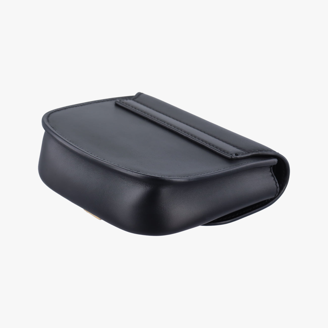 Pre-owned Yves Saint Laurent KAIA Black Leather 623097 shoulderbag | stylenewstar