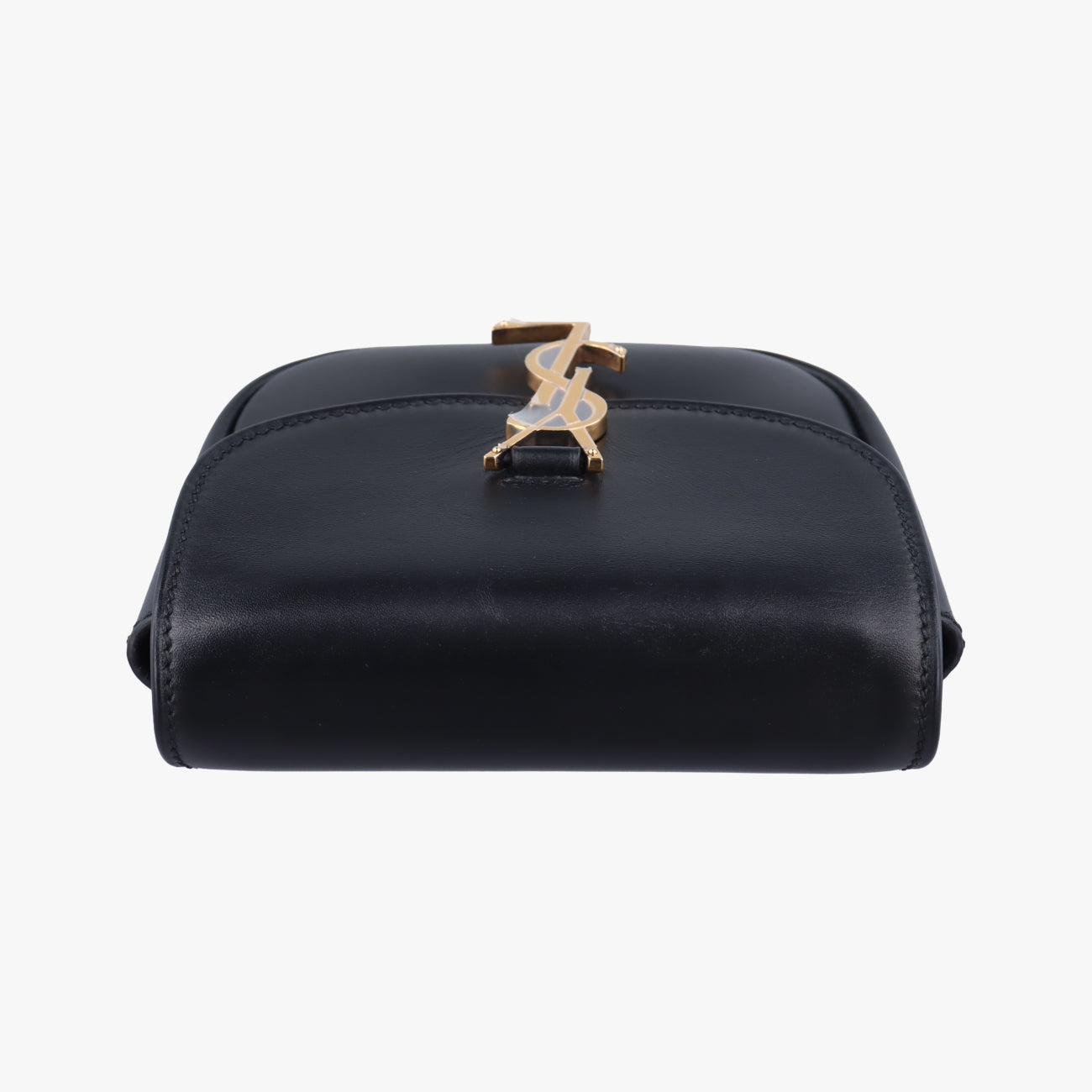 Pre-owned Yves Saint Laurent KAIA Black Leather 623097 shoulderbag | stylenewstar