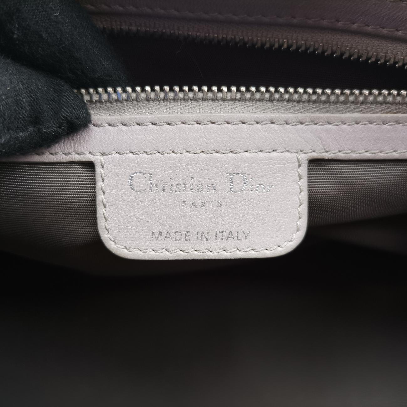 Secondhand Christian Dior Granville Purple lambskin  shoulderbag | stylenewstar