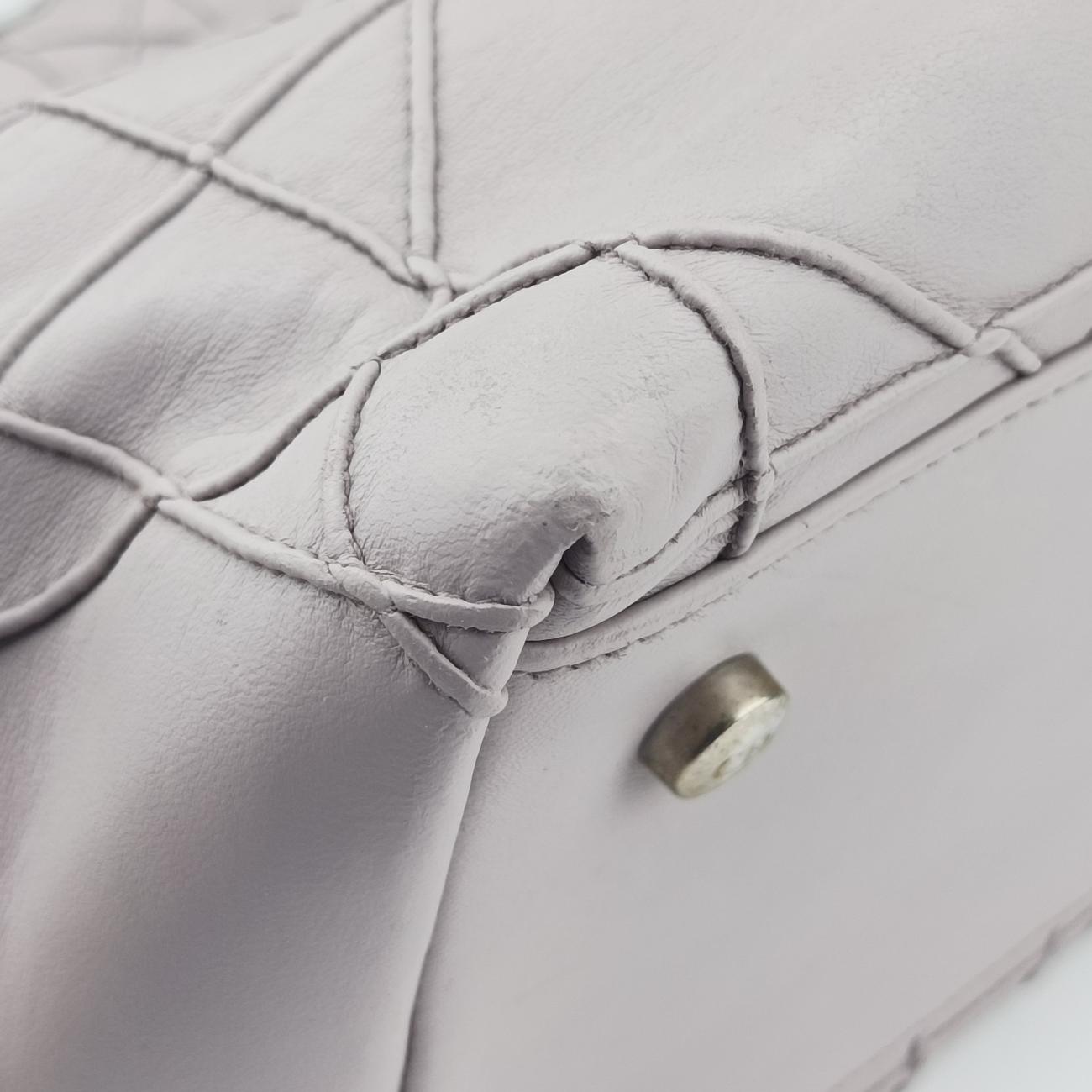 Secondhand Christian Dior Granville Purple lambskin  shoulderbag | stylenewstar