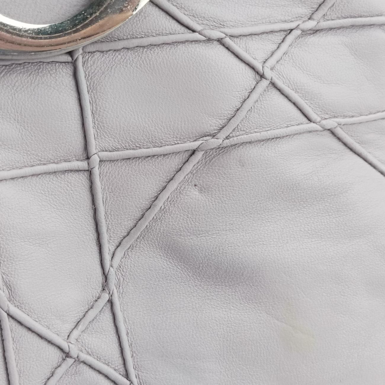 Secondhand Christian Dior Granville Purple lambskin  shoulderbag | stylenewstar