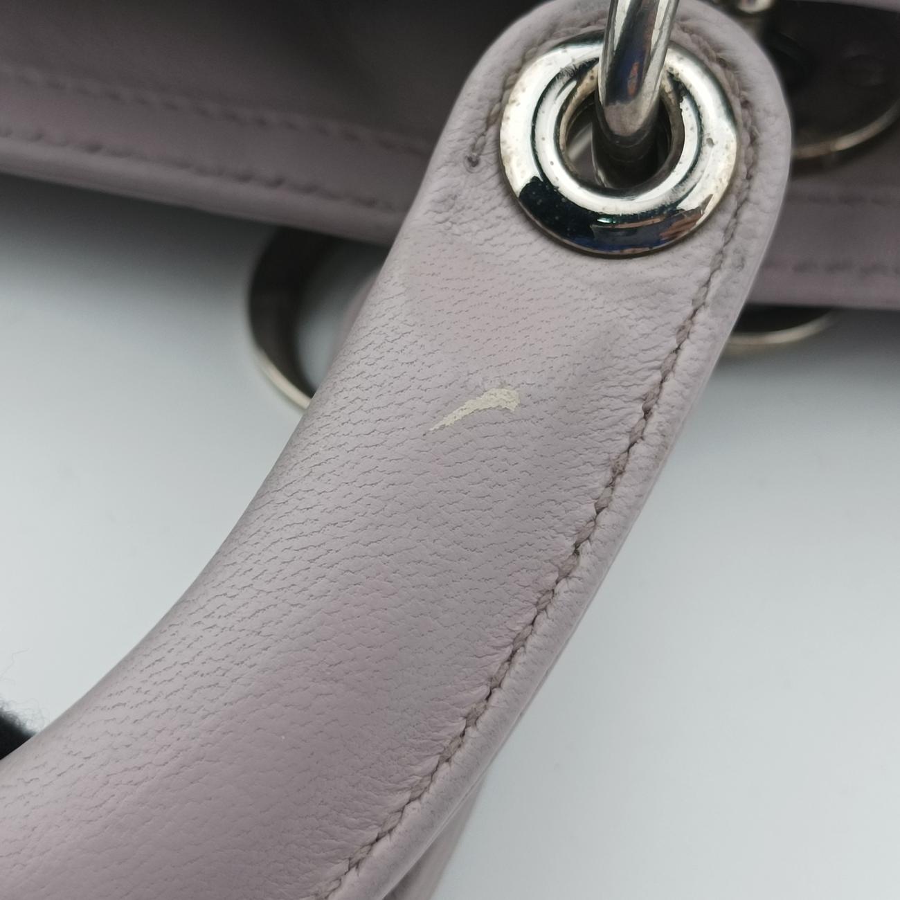 Secondhand Christian Dior Granville Purple lambskin  shoulderbag | stylenewstar