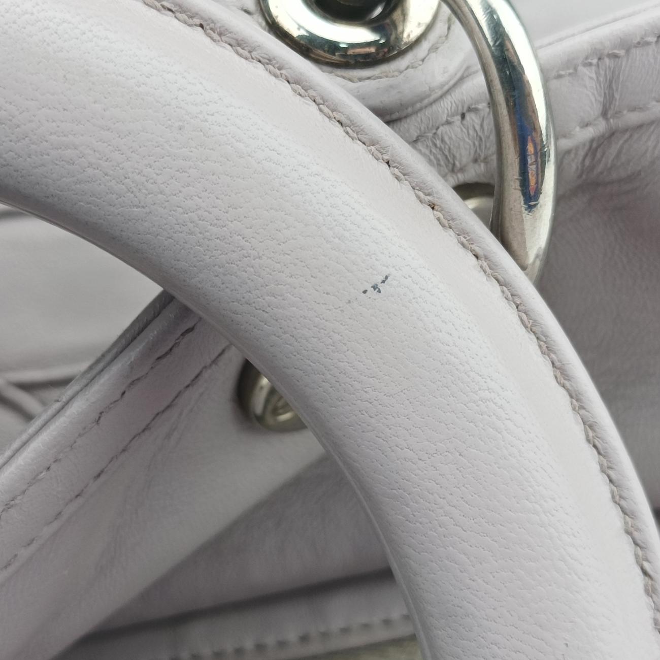 Secondhand Christian Dior Granville Purple lambskin  shoulderbag | stylenewstar