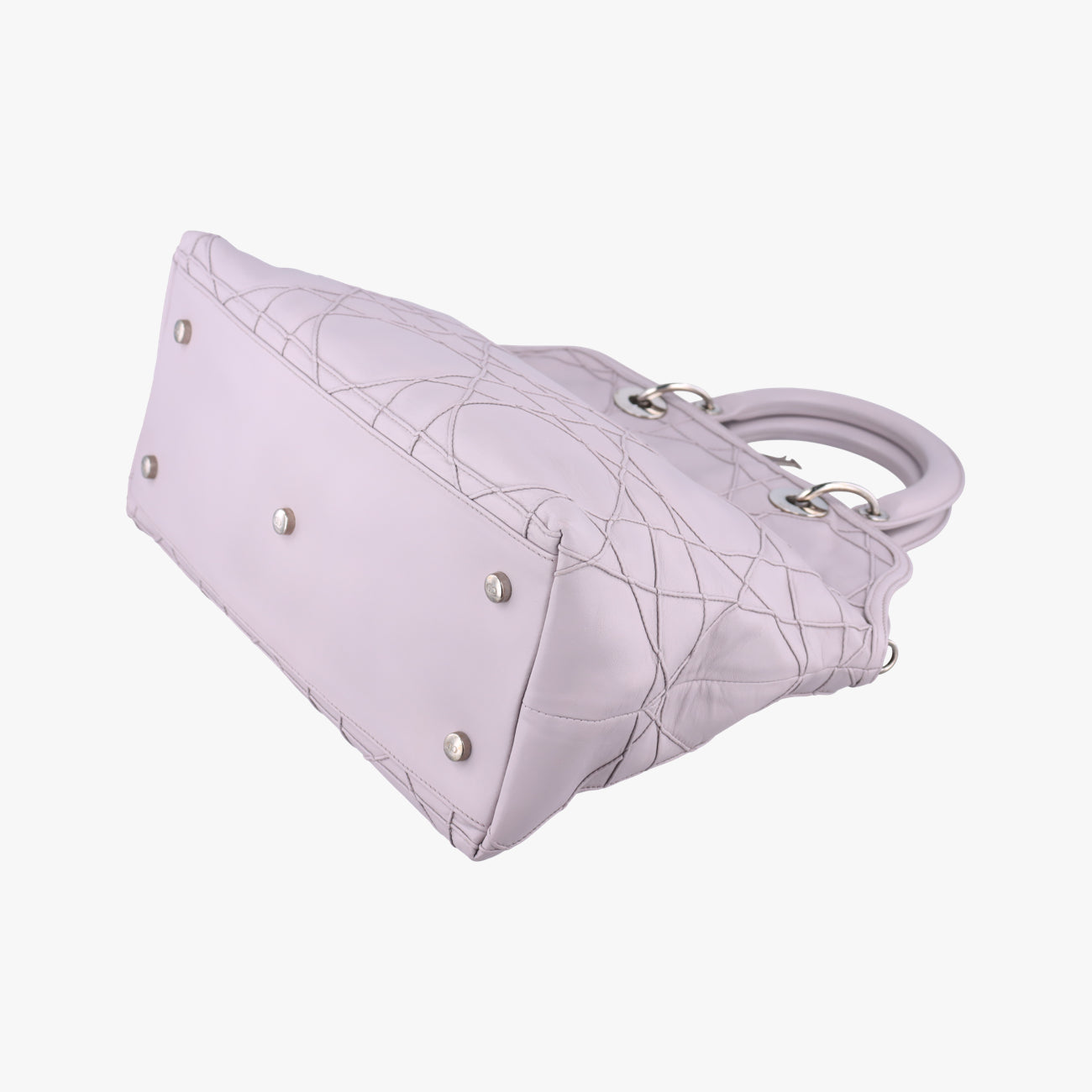 Secondhand Christian Dior Granville Purple lambskin  shoulderbag | stylenewstar