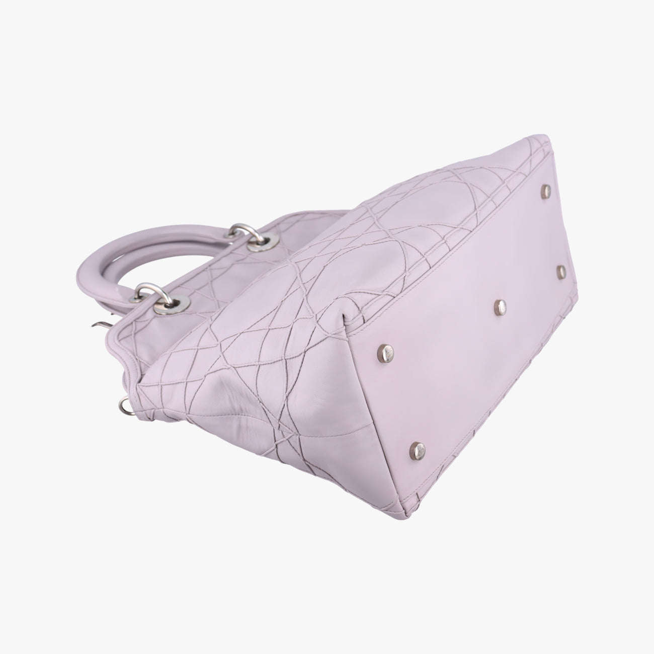 Secondhand Christian Dior Granville Purple lambskin  shoulderbag | stylenewstar