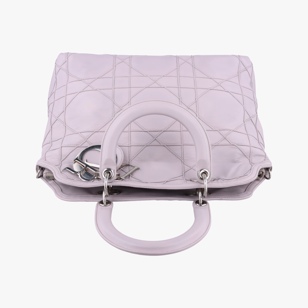 Secondhand Christian Dior Granville Purple lambskin  shoulderbag | stylenewstar