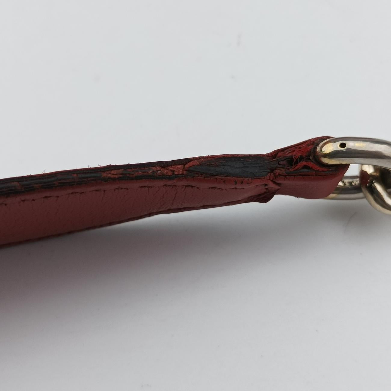 Pre-owned Gucci Emily Red Leather 295402 shoulderbag | stylenewstar