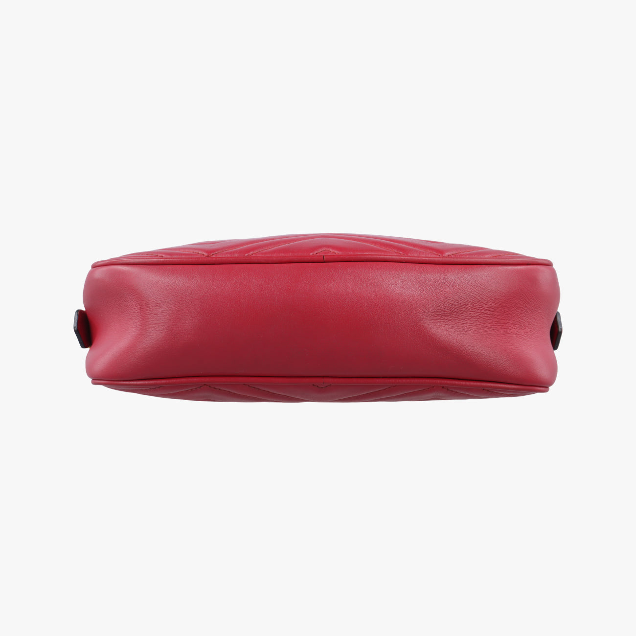 Pre-owned Gucci GG Marmont Red Leather 447632 shoulderbag | stylenewstar