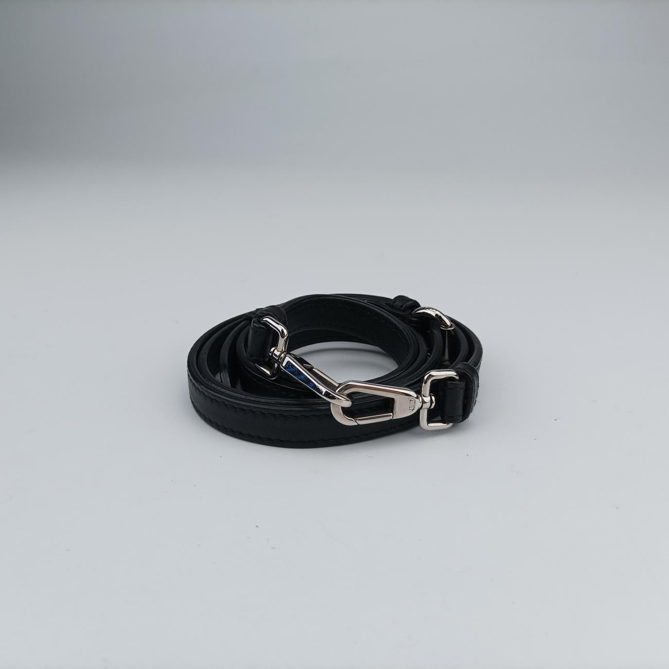 Pre-owned Christian Dior Lady Dior Blue×Multicolour Tweed  shoulderbag | stylenewstar