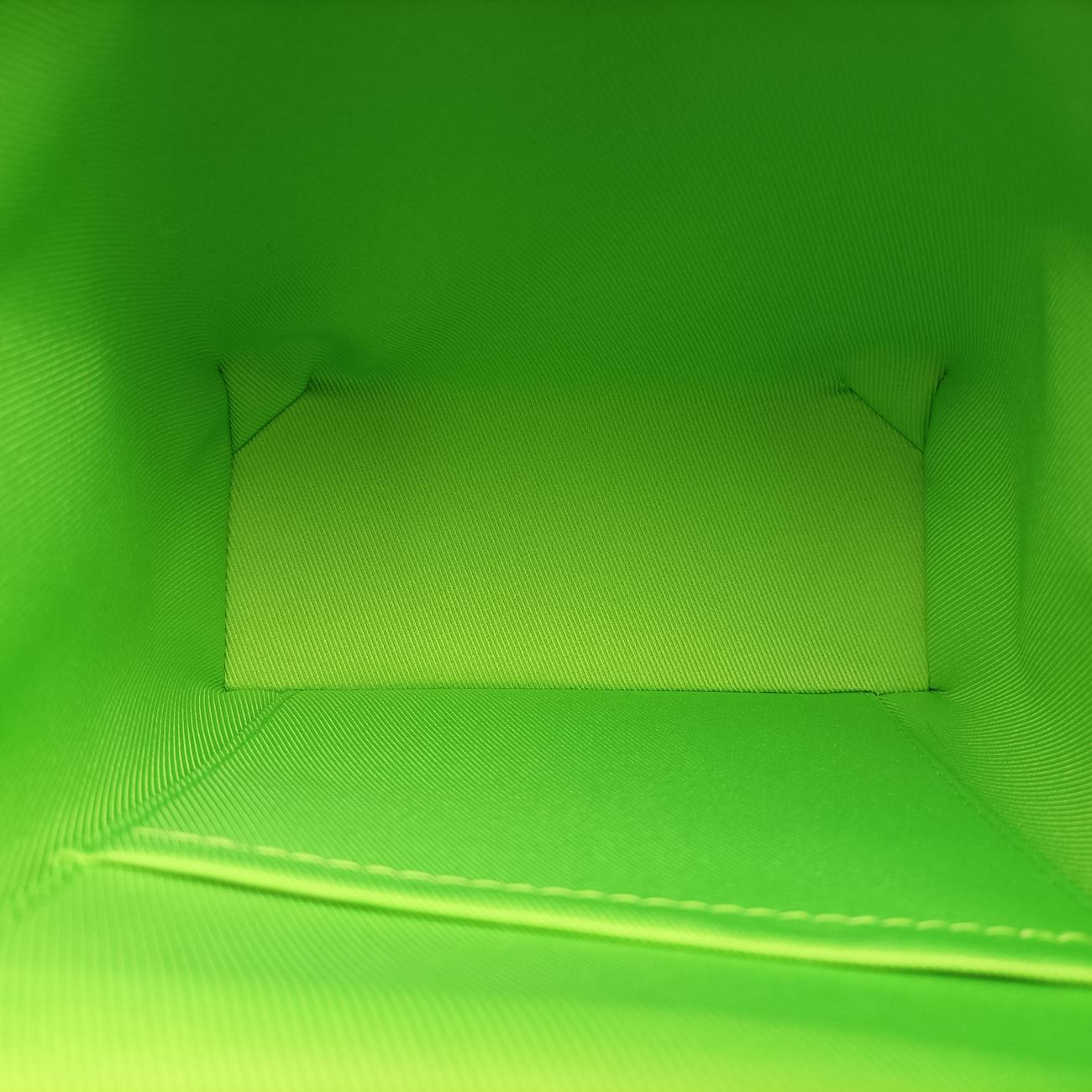 Pre-owned Louis Vuitton VERTICAL BOX TRUNK brown×green Monogram Canvas×calf leather M59664 shoulderbag | stylenewstar