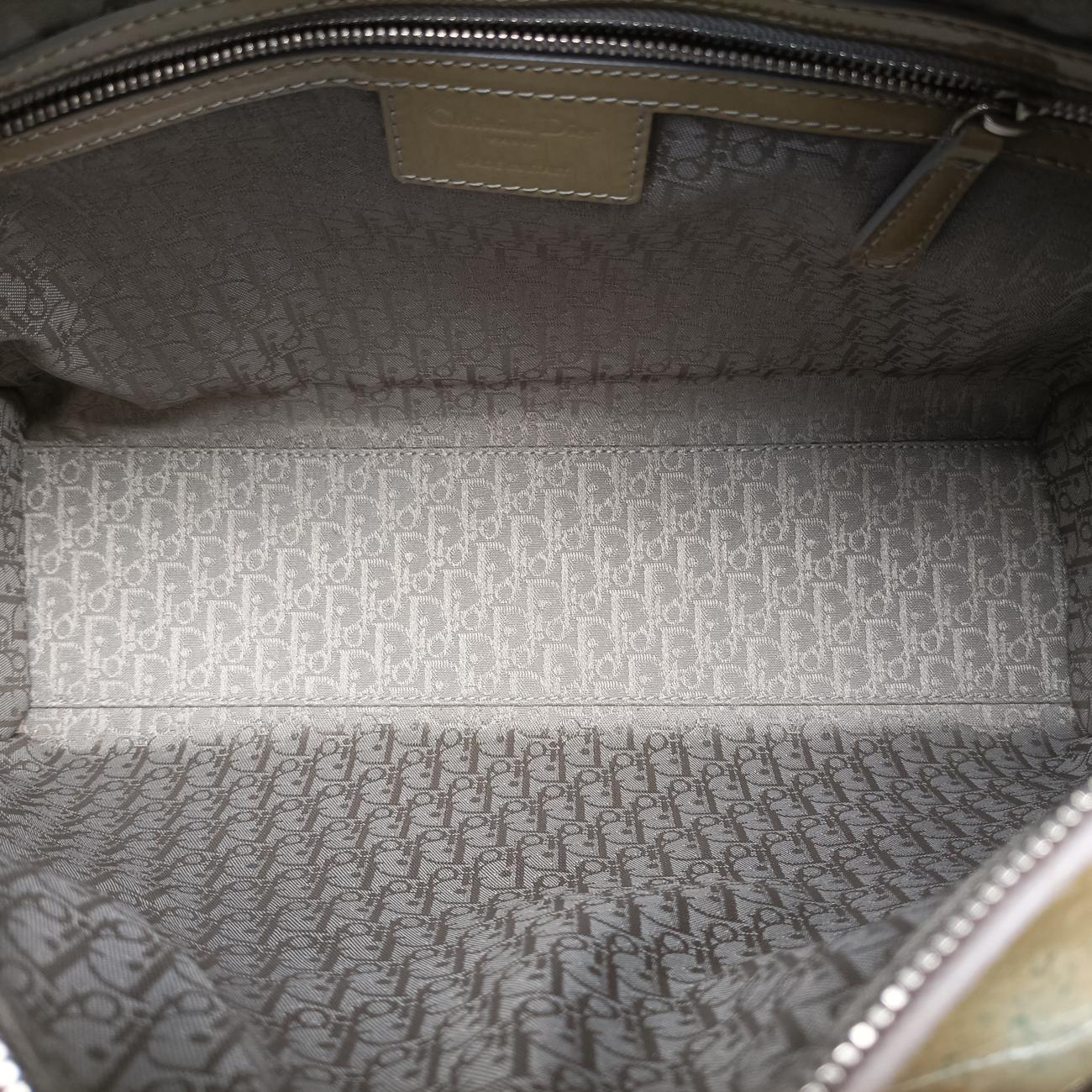 Secondhand Christian Dior Lady Dior Yellow Patent  shoulderbag | stylenewstar