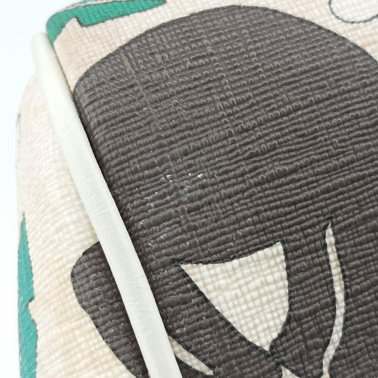 Pre-owned Gucci UNICEF Joy white×Multicolour PVC coated canvas 189895 handbag | stylenewstar