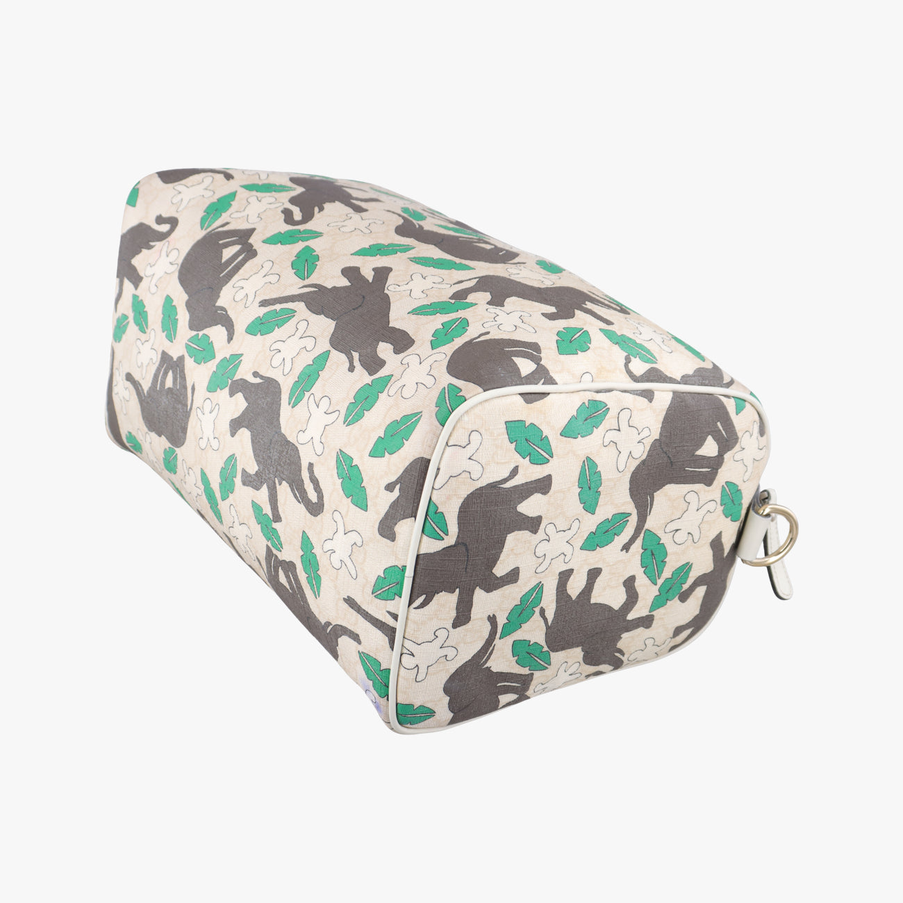 Pre-owned Gucci UNICEF Joy white×Multicolour PVC coated canvas 189895 handbag | stylenewstar