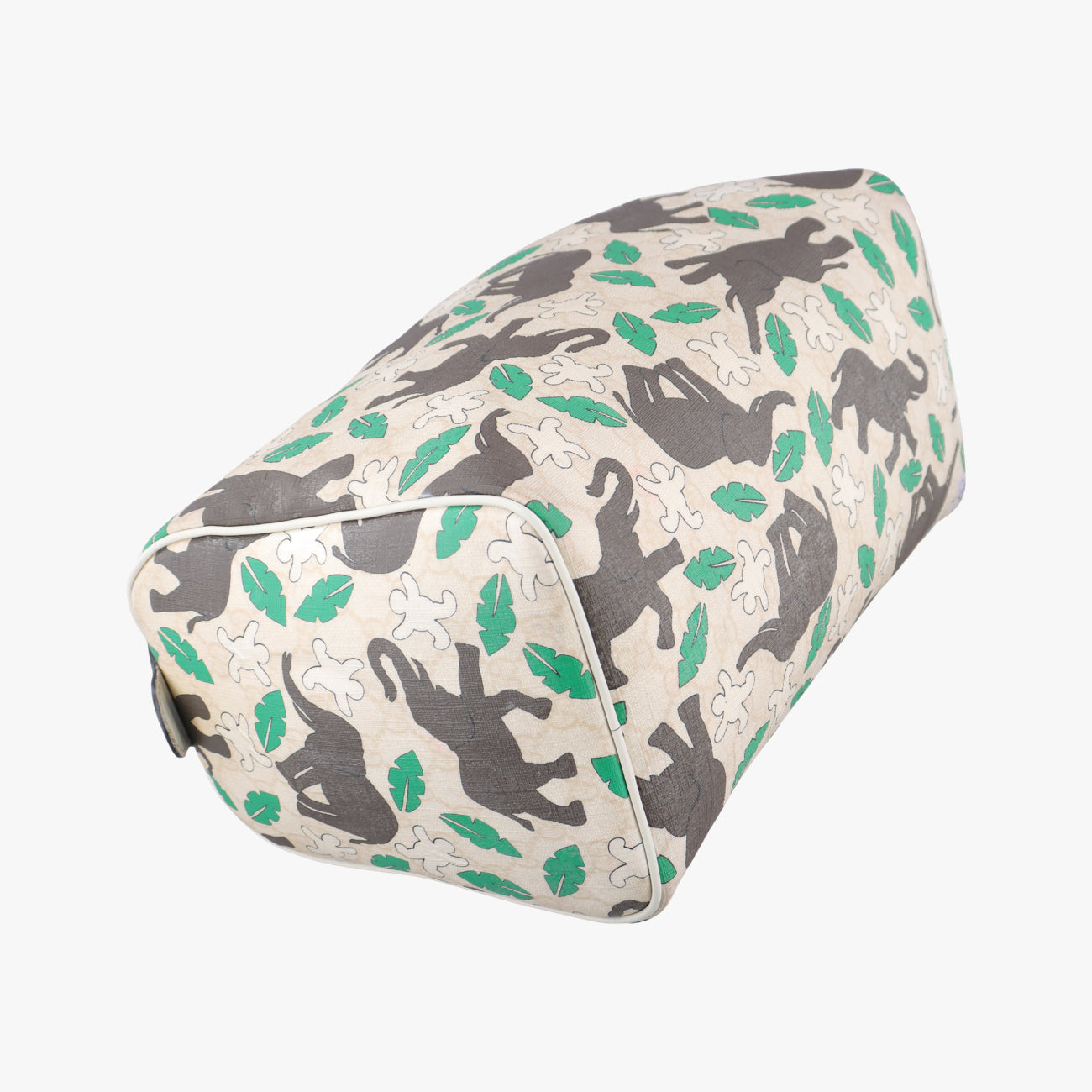 Pre-owned Gucci UNICEF Joy white×Multicolour PVC coated canvas 189895 handbag | stylenewstar