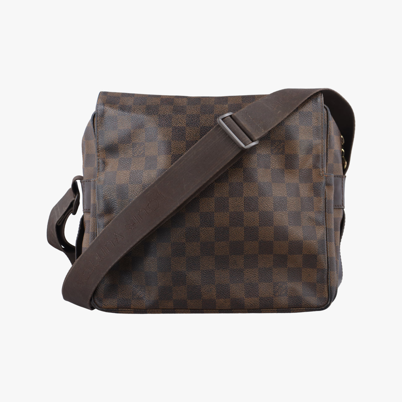 Secondhand Louis Vuitton NAVIGLIO EBENE Damier Canvas N45255 shoulderbag | stylenewstar