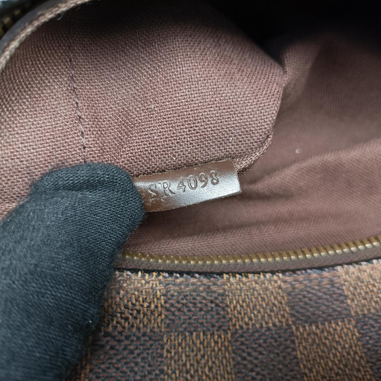 Secondhand Louis Vuitton NAVIGLIO EBENE Damier Canvas N45255 shoulderbag | stylenewstar