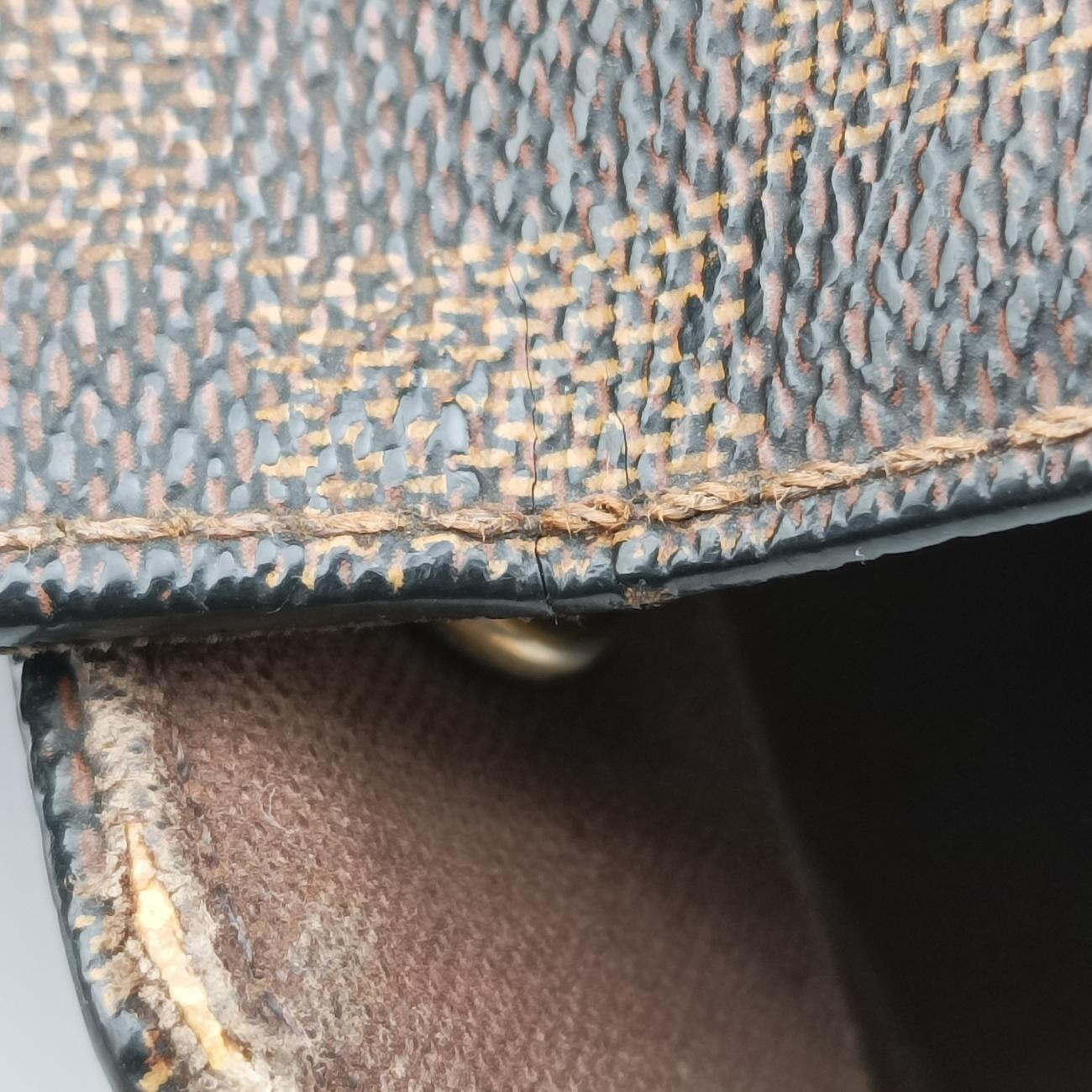 Secondhand Louis Vuitton NAVIGLIO EBENE Damier Canvas N45255 shoulderbag | stylenewstar