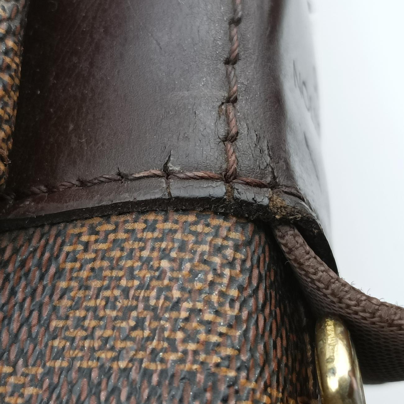 Secondhand Louis Vuitton NAVIGLIO EBENE Damier Canvas N45255 shoulderbag | stylenewstar