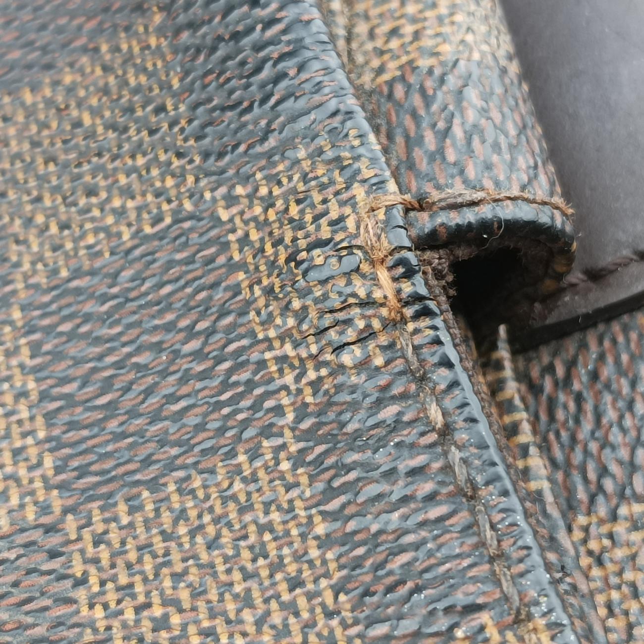 Secondhand Louis Vuitton NAVIGLIO EBENE Damier Canvas N45255 shoulderbag | stylenewstar