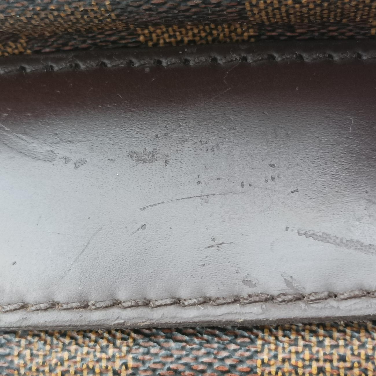 Secondhand Louis Vuitton NAVIGLIO EBENE Damier Canvas N45255 shoulderbag | stylenewstar