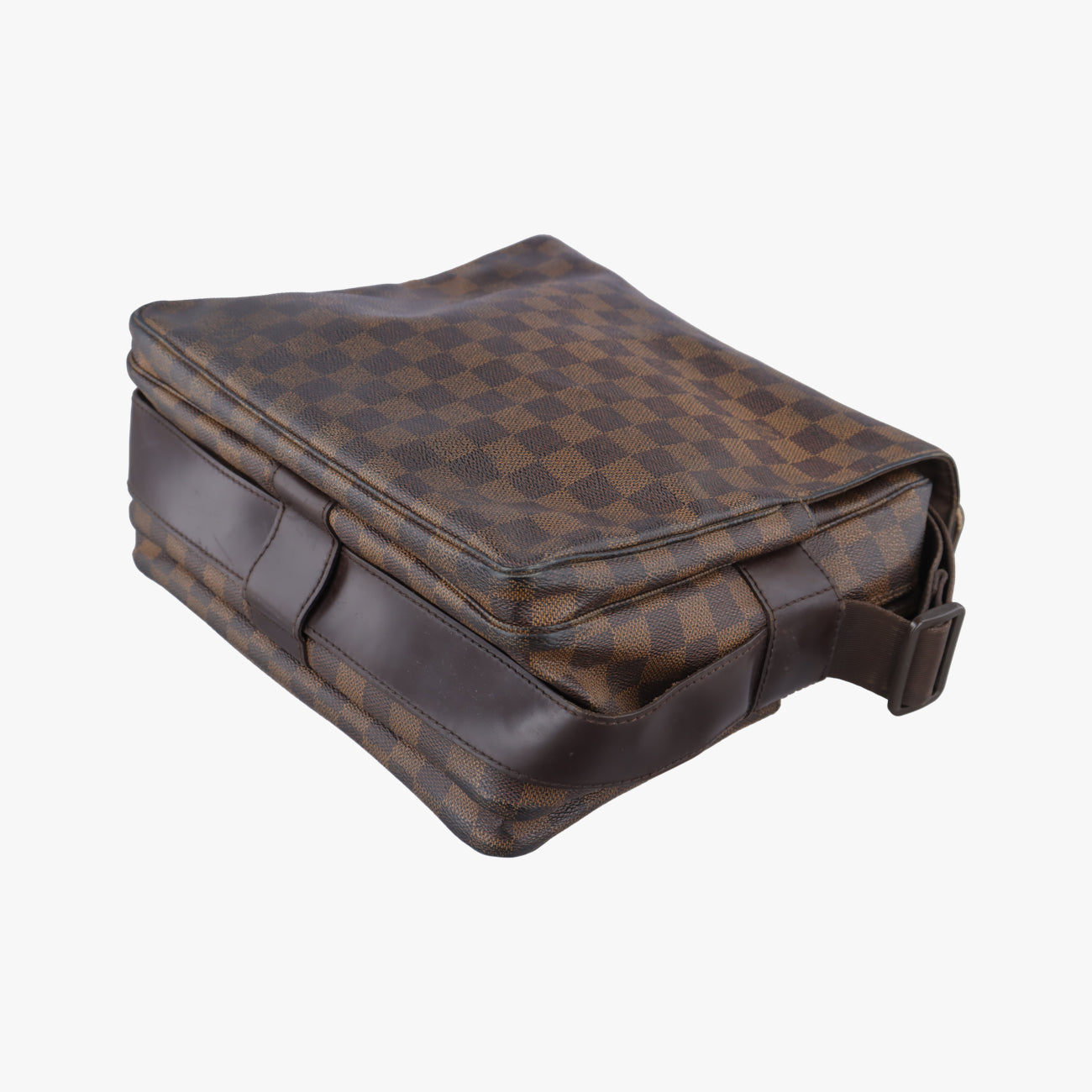 Secondhand Louis Vuitton NAVIGLIO EBENE Damier Canvas N45255 shoulderbag | stylenewstar