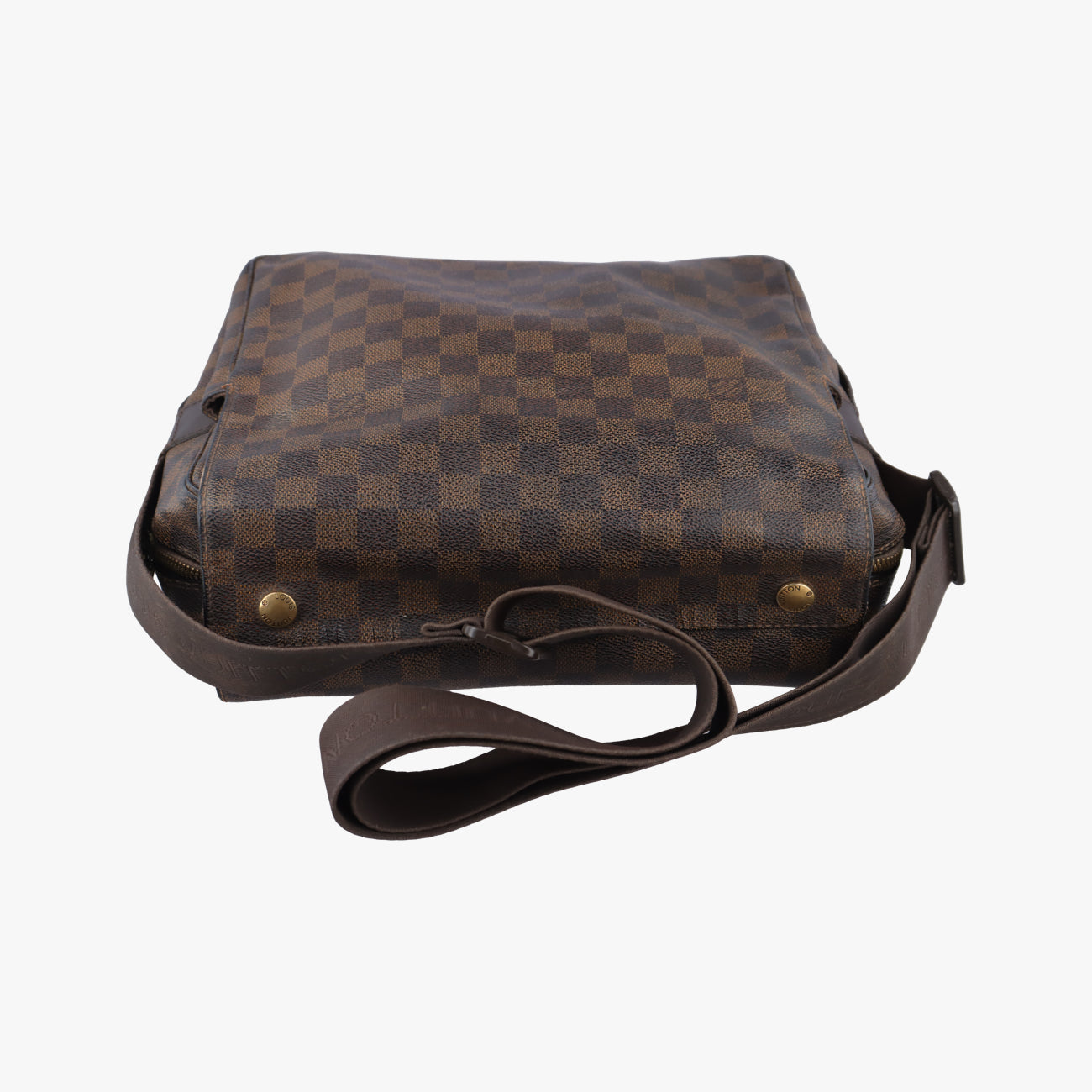 Secondhand Louis Vuitton NAVIGLIO EBENE Damier Canvas N45255 shoulderbag | stylenewstar