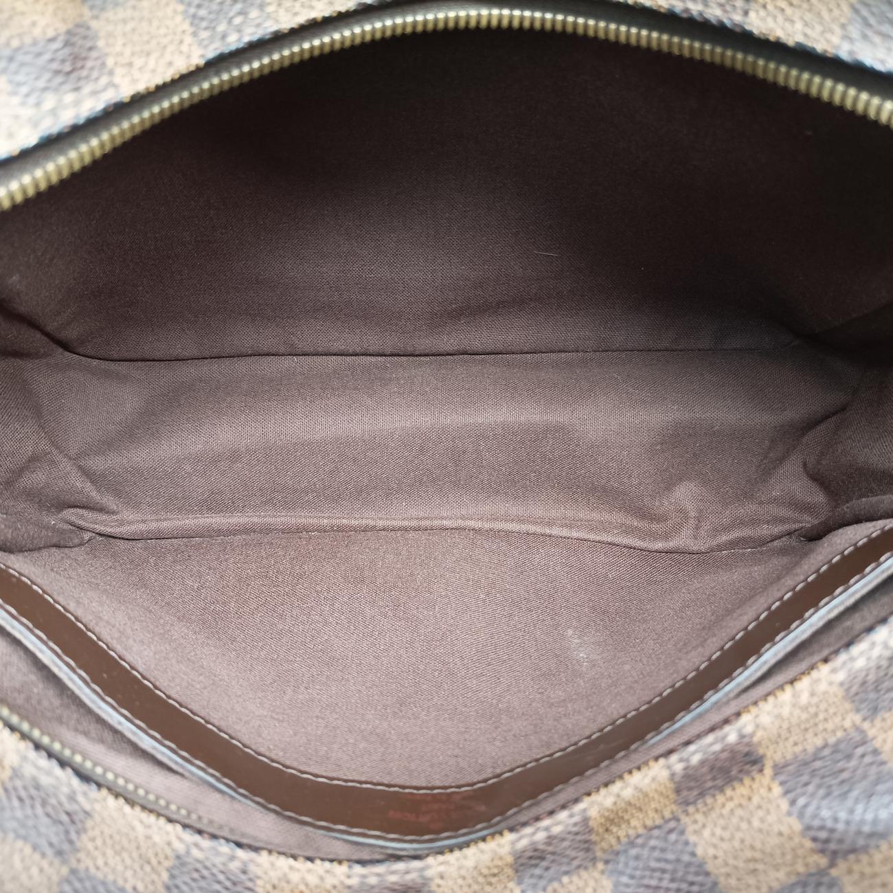Secondhand Louis Vuitton NAVIGLIO EBENE Damier Canvas N45255 shoulderbag | stylenewstar