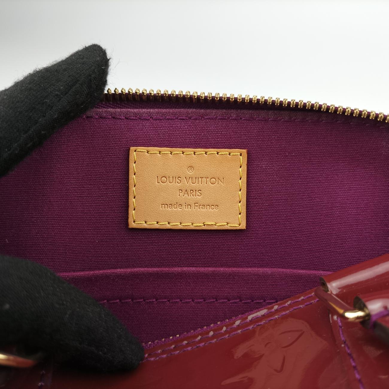 Secondhand Louis Vuitton Alma BB pomme d'amour Vernis M91606 shoulderbag | stylenewstar