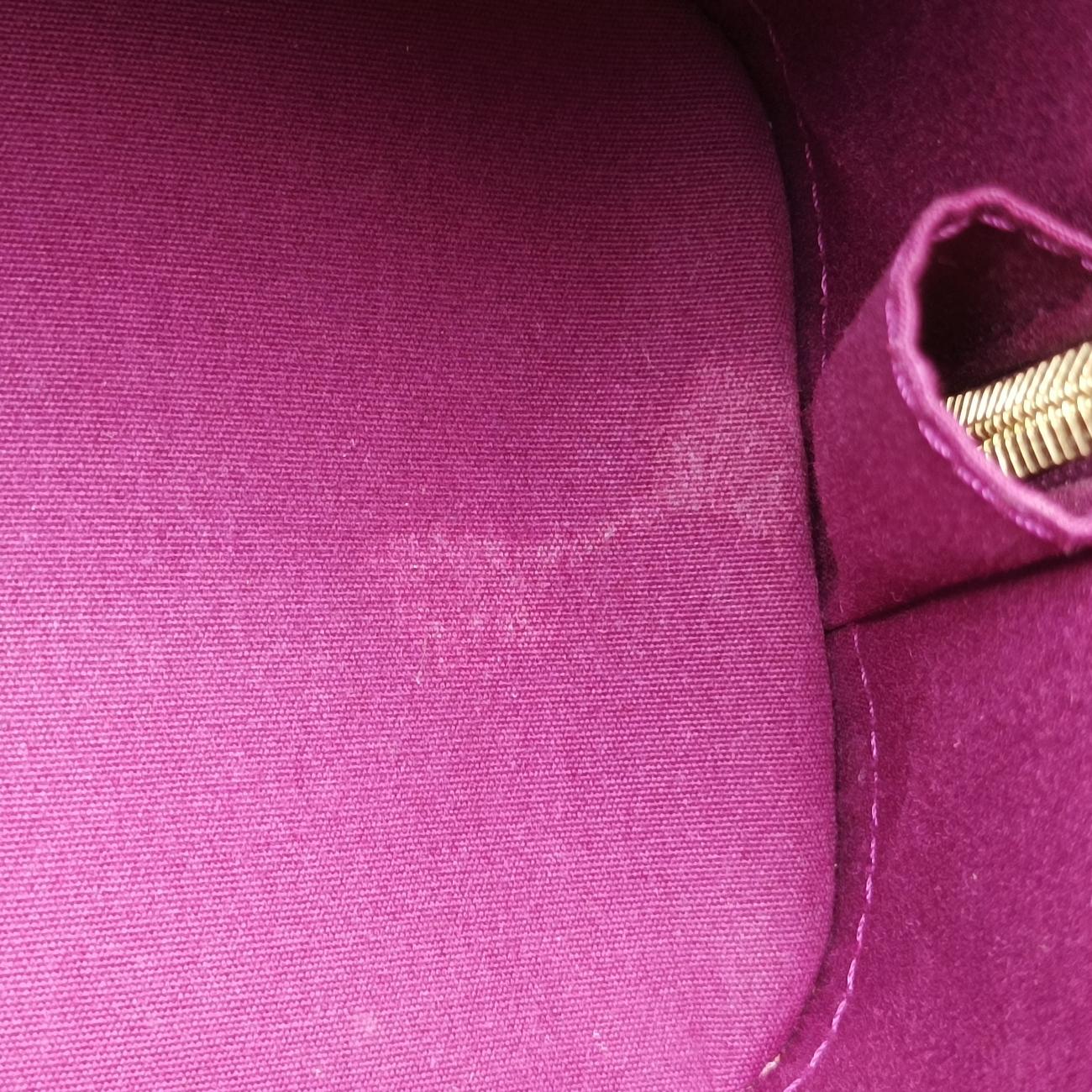 Secondhand Louis Vuitton Alma BB pomme d'amour Vernis M91606 shoulderbag | stylenewstar