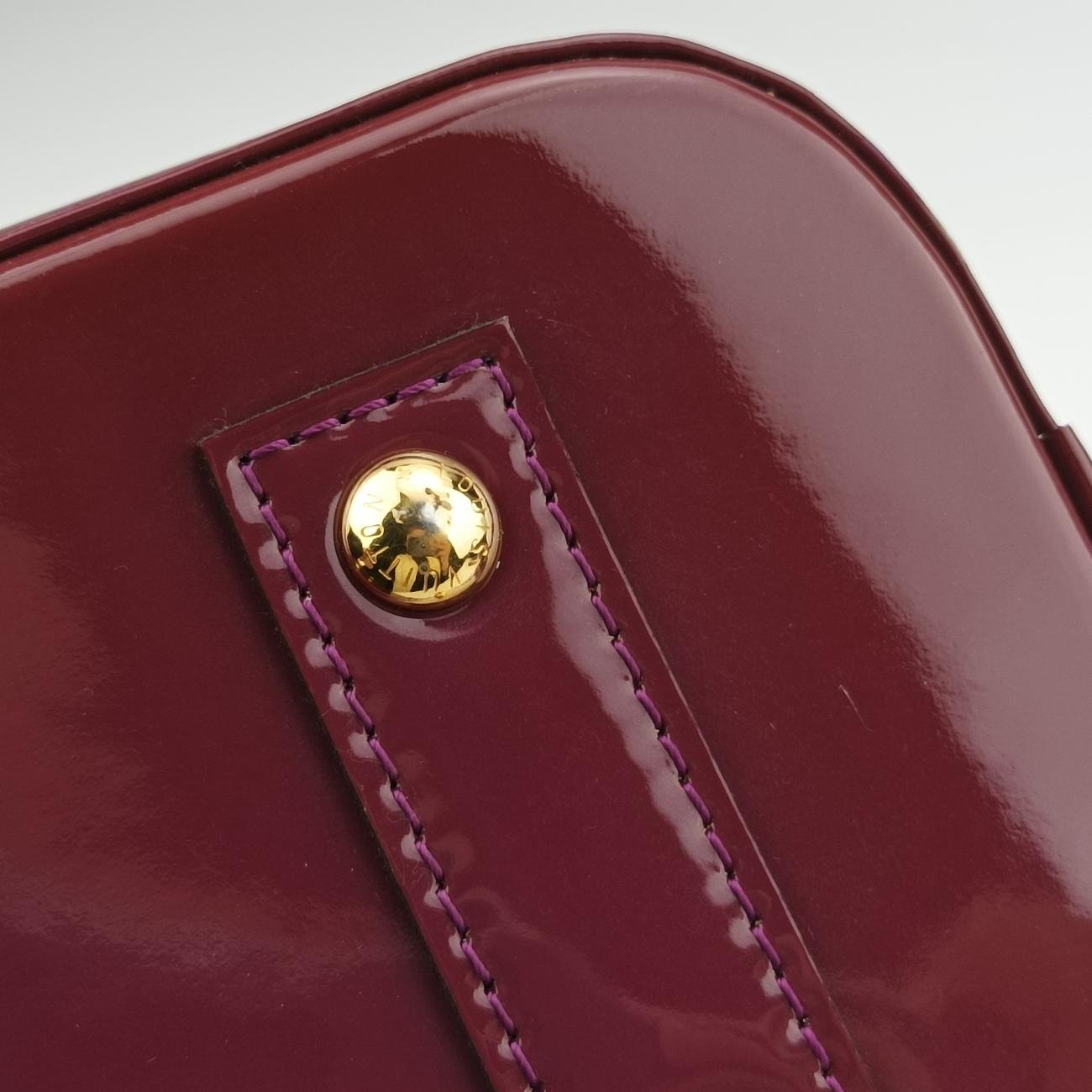 Secondhand Louis Vuitton Alma BB pomme d'amour Vernis M91606 shoulderbag | stylenewstar