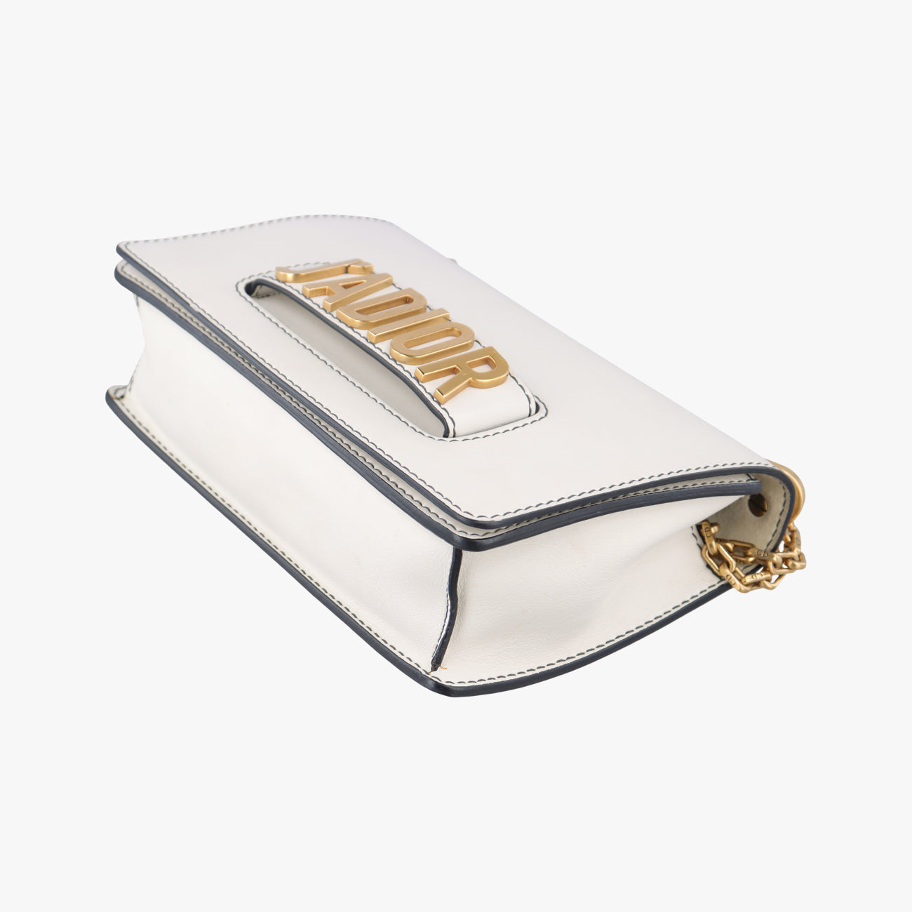 Pre-owned Christian Dior J'adior White leather  shoulderbag | stylenewstar