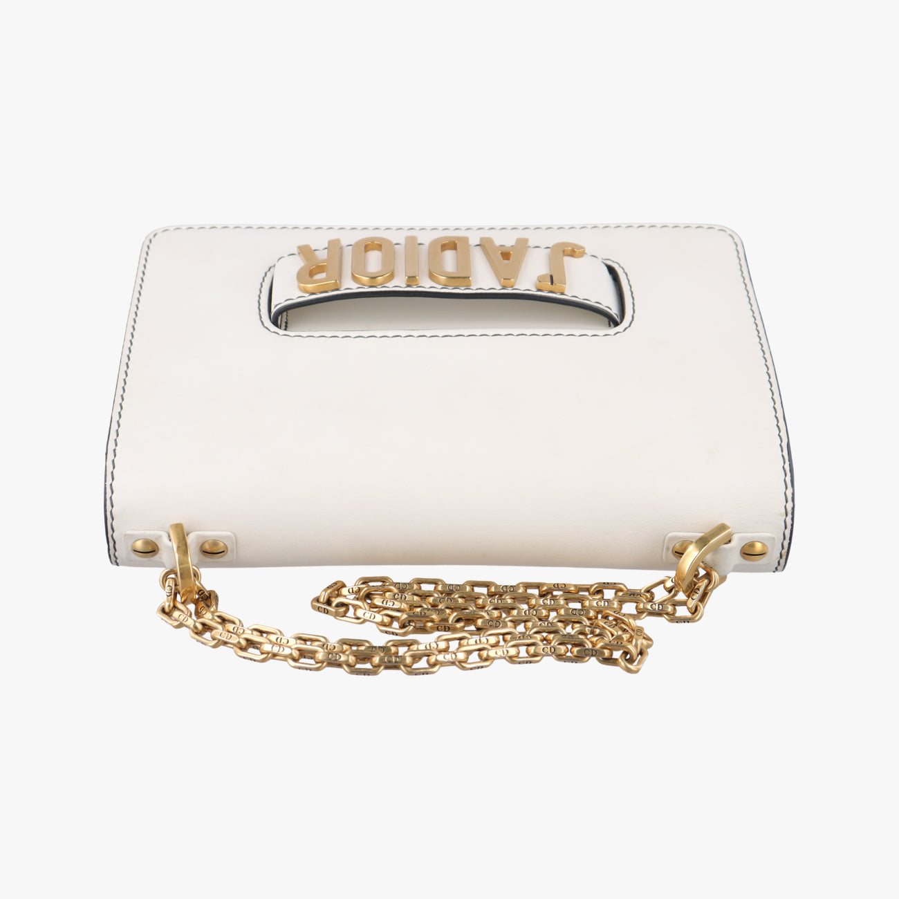 Pre-owned Christian Dior J'adior White leather  shoulderbag | stylenewstar