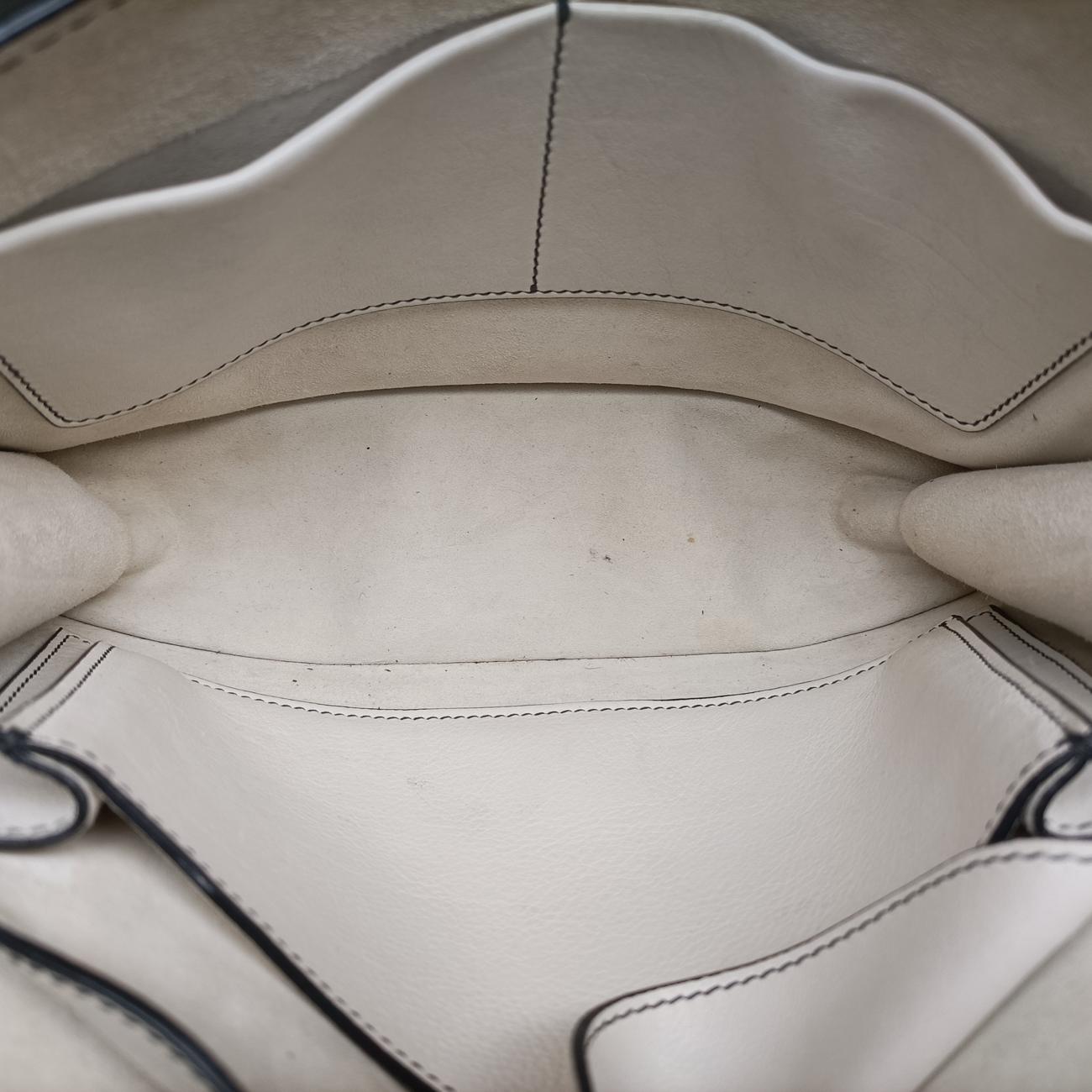 Pre-owned Christian Dior J'adior White leather  shoulderbag | stylenewstar