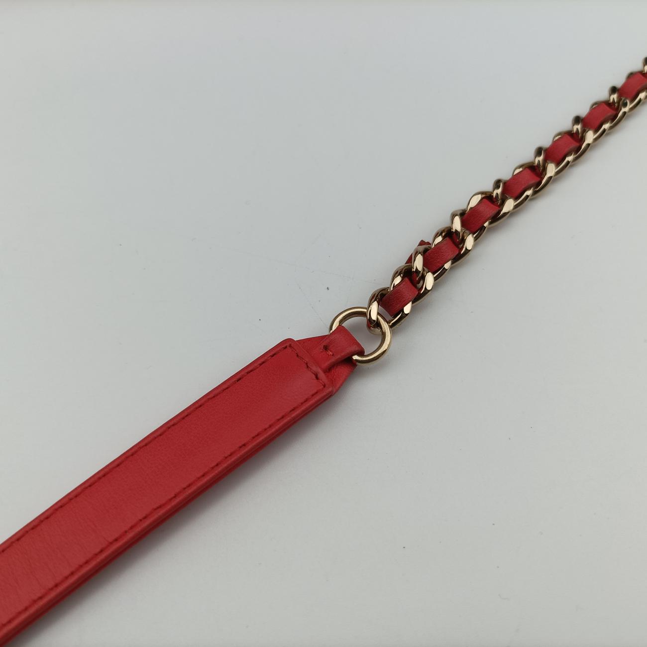 Pre-owned Chanel Filigree Vanity Case Blue x White x Red Caviar Skin A84452 shoulderbag | stylenewstar