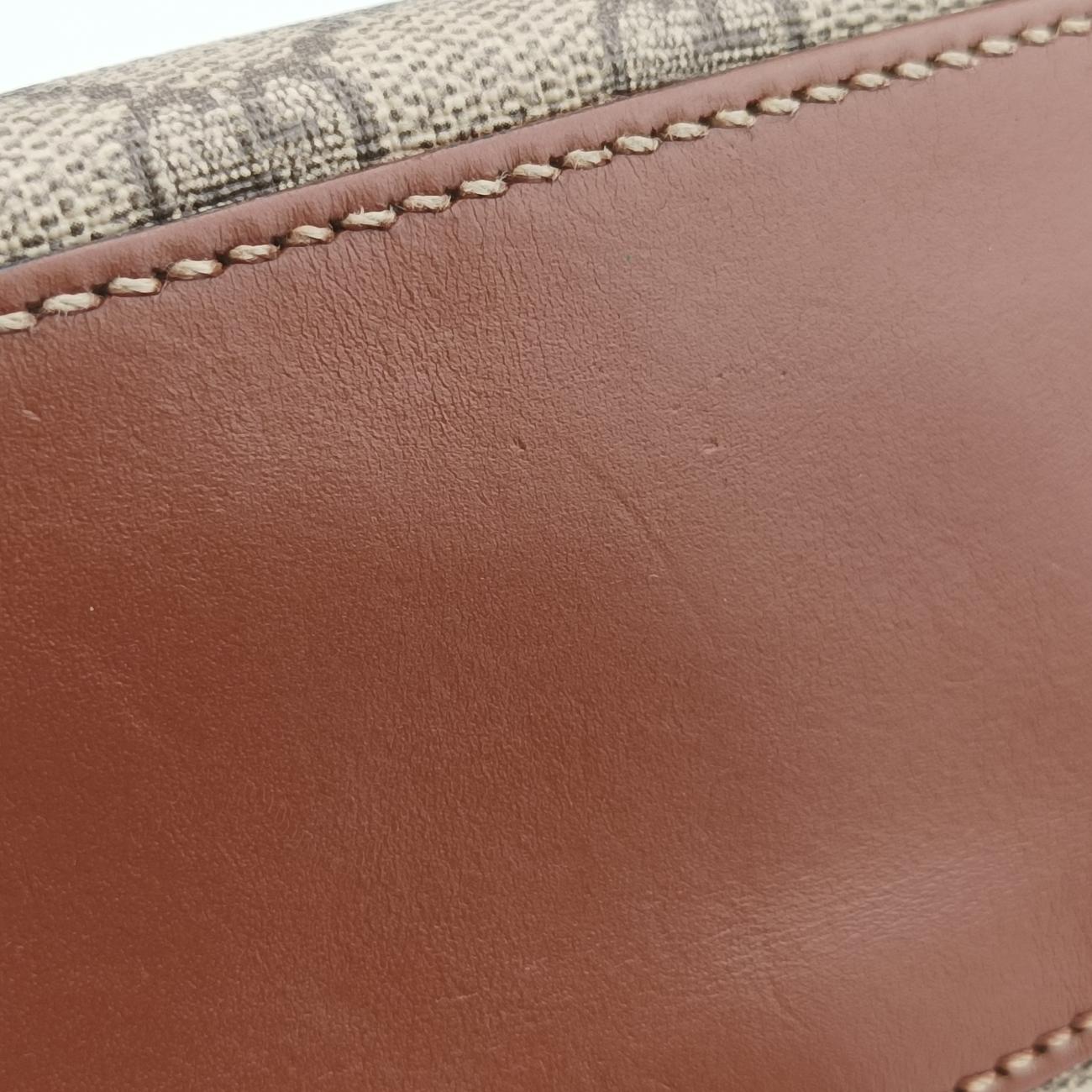 Pre-owned Gucci Padlock Guccissima Beige x Black PVC coated canvas x leather 453189 shoulderbag | stylenewstar