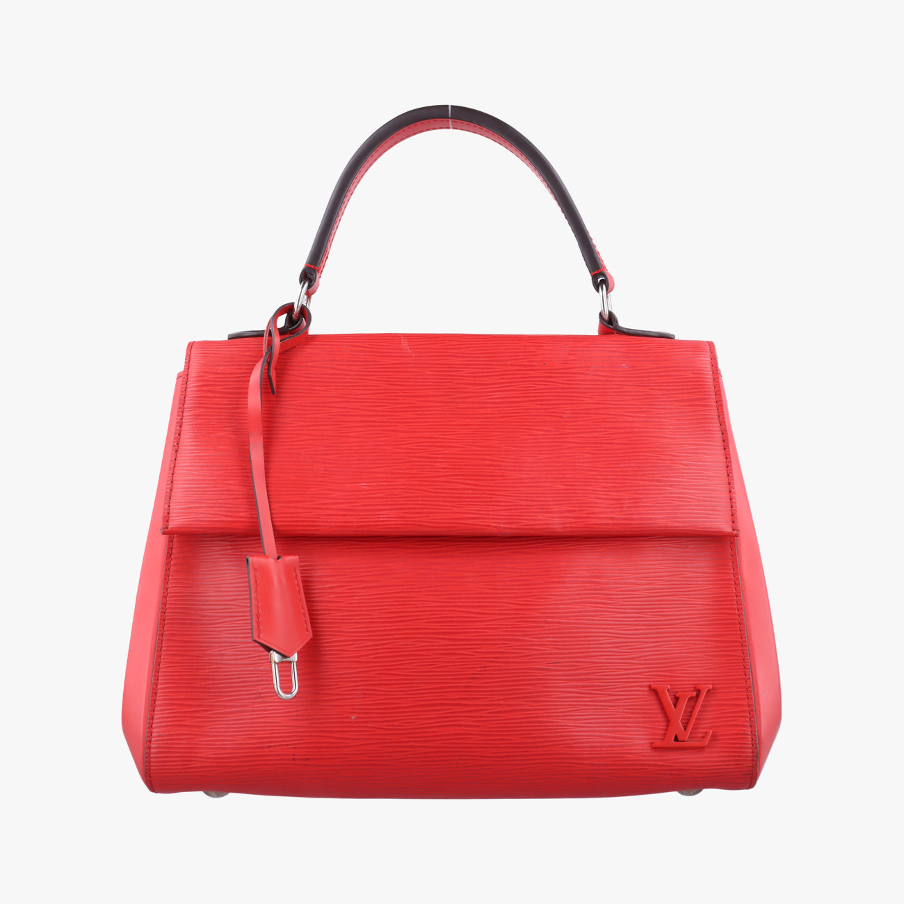 Pre-owned Louis Vuitton Cluny PM Red Epi M41333 handbag | stylenewstar