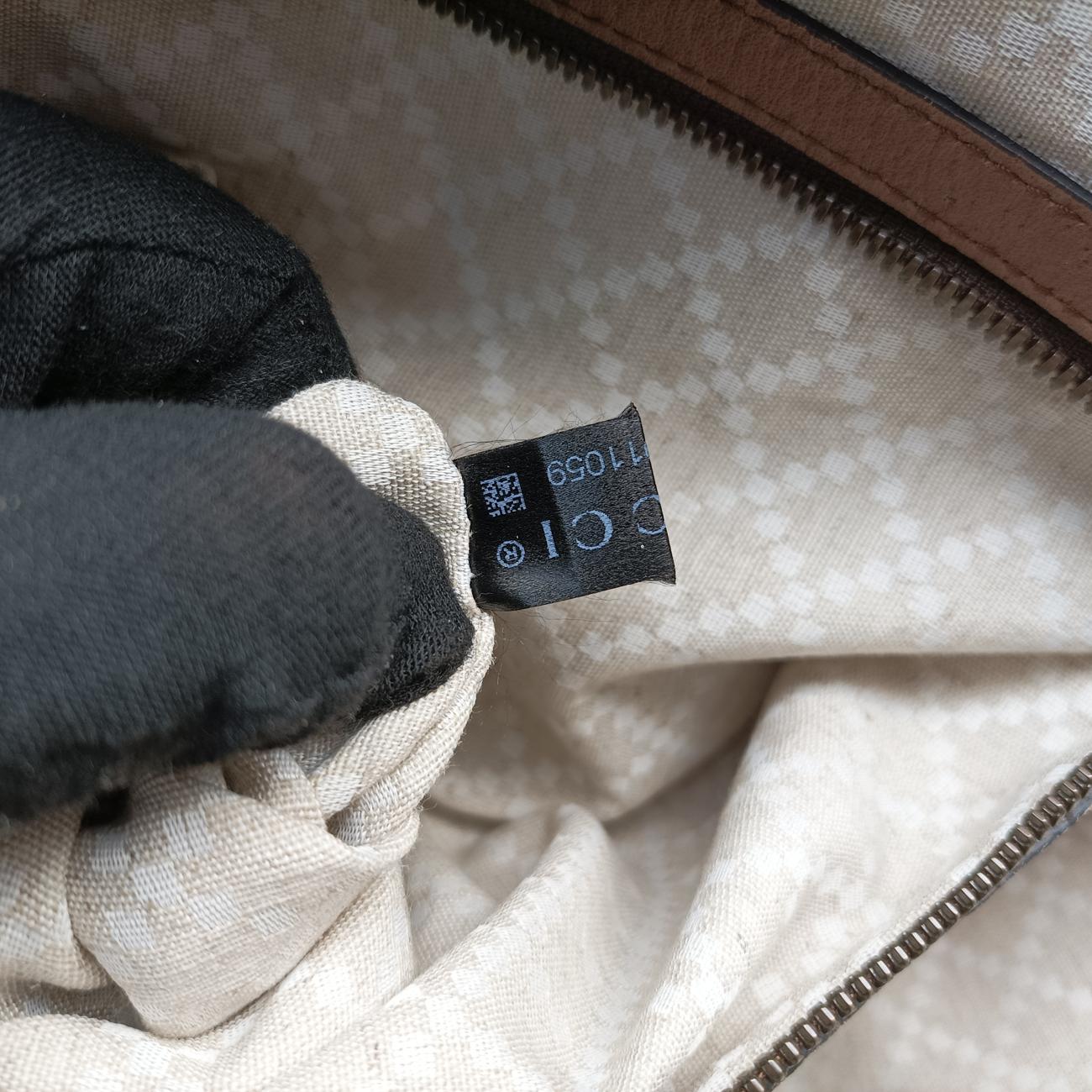 Pre-owned Gucci Stripe Weekender Multicolour canvas 312048 shoulderbag | stylenewstar