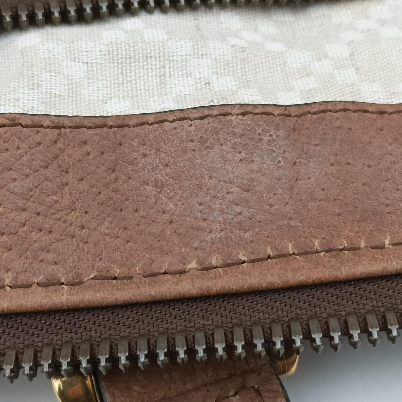 Pre-owned Gucci Stripe Weekender Multicolour canvas 312048 shoulderbag | stylenewstar