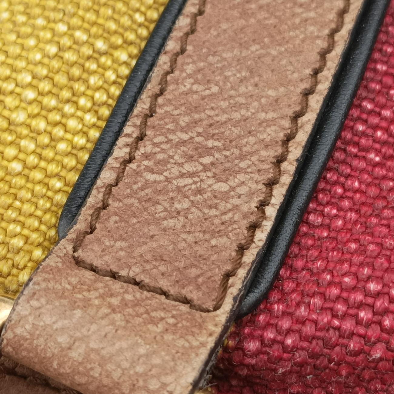 Pre-owned Gucci Stripe Weekender Multicolour canvas 312048 shoulderbag | stylenewstar