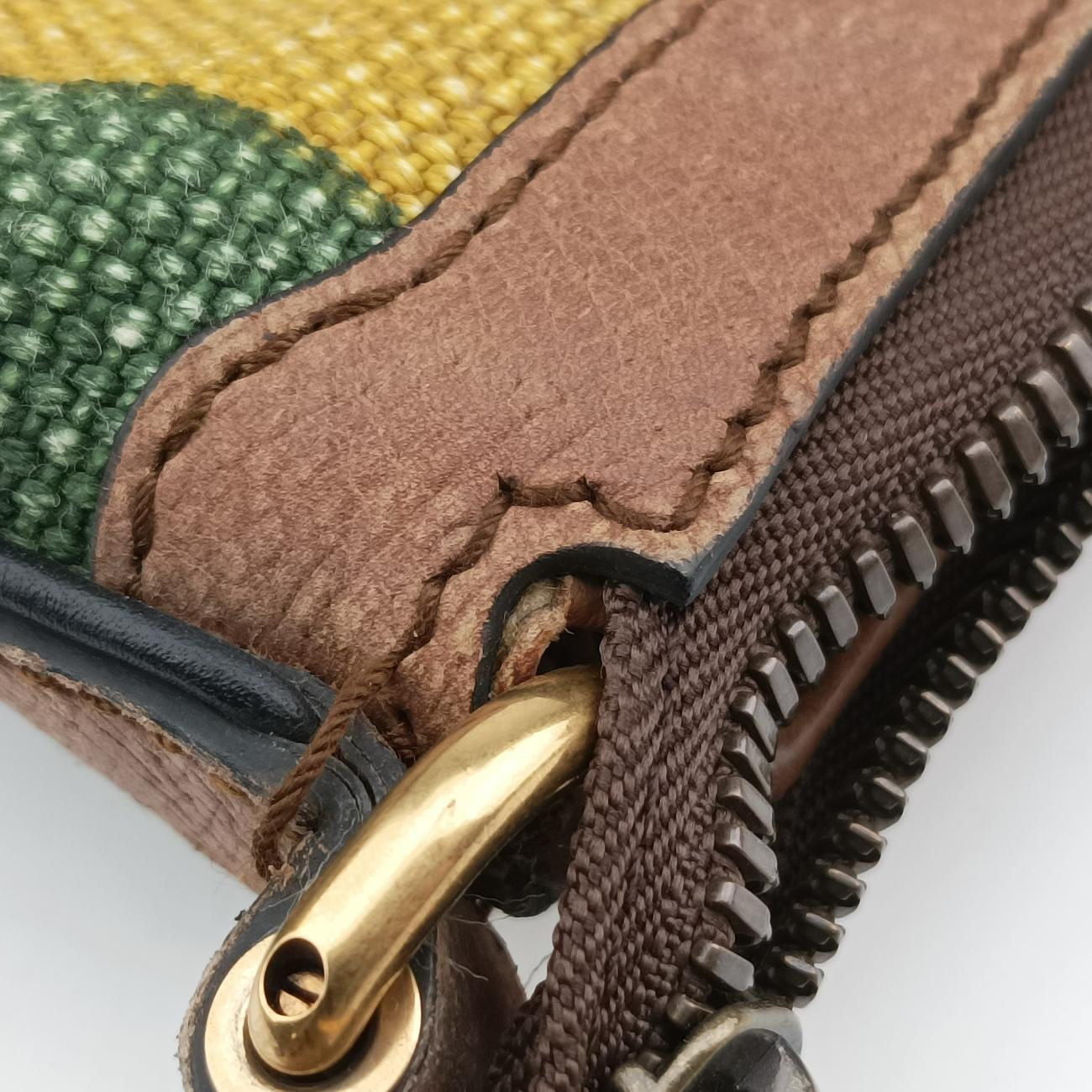 Pre-owned Gucci Stripe Weekender Multicolour canvas 312048 shoulderbag | stylenewstar