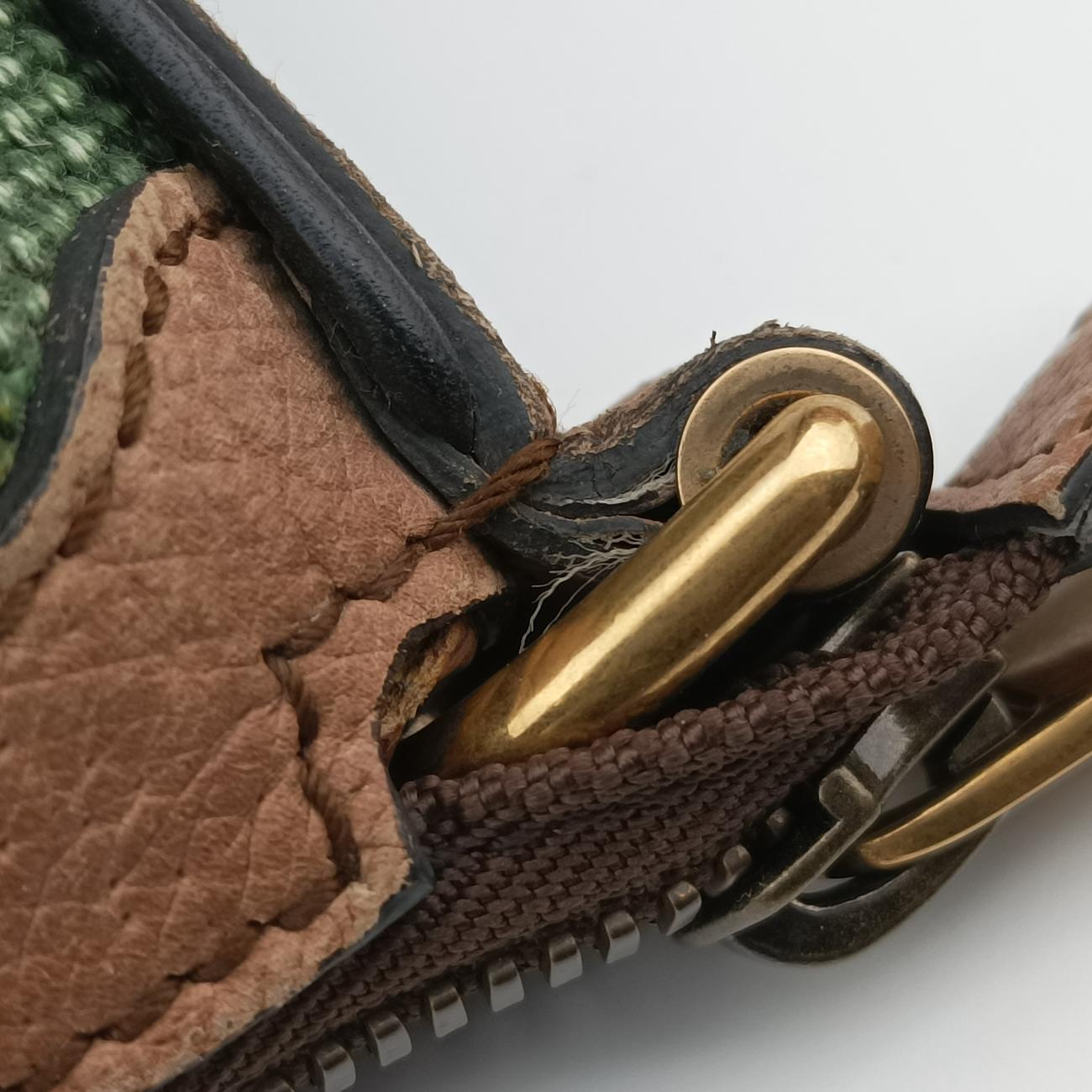 Pre-owned Gucci Stripe Weekender Multicolour canvas 312048 shoulderbag | stylenewstar