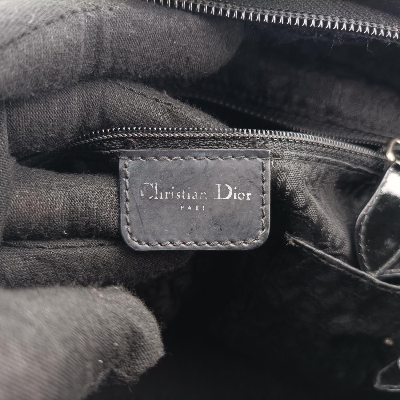 Pre-owned Christian Dior Gambler Dice Bowler Pink×Multicolour Canvas × Snakeskin  handbag | stylenewstar